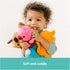 Pack, 4 3 Sago Mini Plush Gift Stuffed Animals with Transforming Cardboard Playhouse, Pretend Play Kids Toys for Boys