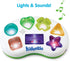 Kidoozie 9-24 Lights n Sounds Shape Sorter - Toddler Toy for Ages Months - Helps Develop Hand-Eye Coordination