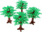 Feleph 4PCS Large Trees City Building Block Compatible with Major Brand, Classic Bricks Toy Set (6.7inch Height)