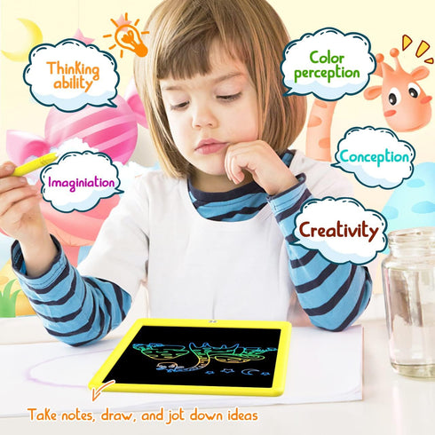 Toddler Toys for 3-6 Years Old - LCD Writing Tablet 8.5 Inch Doodle Board - Electronic Drawing Tablet for Kids Age 3-7