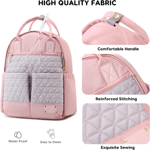 SONARIN Backpack,Large Mommy Multifunctional Lightweight Diaper Bag Capacity Travel Nappy Changing Bag Bag
