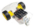 2WD RC Robot Car Kit for Arduino, ESP32, ESP8266, Raspberry Pi, Including L298N Motor Driver and Sensors