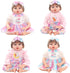 TDDS9 4 Sets 20-22 Inch 9 Doll Clothes and Accessories for Dolls, Pcs Clothes Dresses Outfits Including Dress