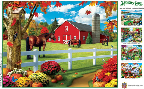 Masterpieces 300 Piece EZ Grip Jigsaw Puzzle - Rolling Pastures - 18"x24"