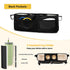 W4 Stroller Wagon Organizer Compatible with Wonderfold Wagon, Parent Console Caddy Wagon Accessories with Cup Holder