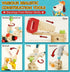 Set Toolbox, 3 4 5 Lehoo Castle Kids Tool with Wooden Toys for Years Old Boy Birthday Gift, Construction Play Tools