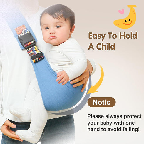 yemyig 2024 10-30lbs(Black) Baby Sling Carrier,Toddler Carrier, New Baby Carrier Newborn to Toddler,Portable