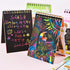 16 Pack Scratch Notebooks for Kids Ages 4-12, Art and Crafts, Party Favors, Treasure Box Prizes, Goodie Bags