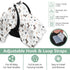 DOMIKING White Dachshund Dog Pattern Baby Car Seat Cover Breathable Infant Car Seat Cover for Babies Lightweight
