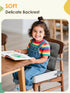 JLGCUF Booster Seat for Kitchen Chair, Toddler Booster Seats with Adjustable Washable Safety Belts,Kitchen Dining Table