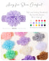 jollybows 18pcs Baby Girls Headband Chiffon Flower Soft Stretchy Hair Accessories for Newborns, Infants, Toddlers