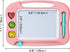 SGILE Magnetic Drawing Board for Kids, Colorful Erasable Doodle Board with Magnet Pen and Stamps