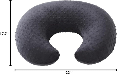 DONOMILO Dots Nursing Pillow Cover, Case Plush Breathable Breastfeeding Pillow Slipcover Fits Nursing Pillow, Super