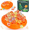 Marble Balance Game - 50 Colorful Marbles with Built-in Storage, Fun Family