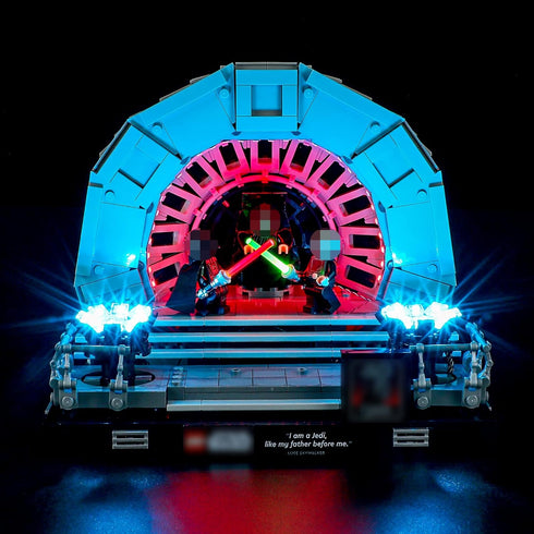 BRIKSMAX LED Lighting Kit for LEGO-75352 - Emperor's Throne Room Diorama Compatible with Star Wars