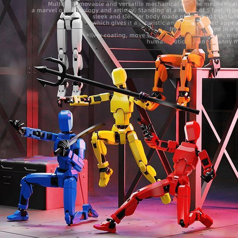 RENGNER Dummy13 Set, 13 Set, (6PCS(Boxed)) (Pre-Assembled) Magnetic Action Figure T Action Figure Anti-Gravity Style
