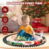 TFHUGFHG Set 2 1 Set Christmas Train in Hanging Around The Tree Train Toys for Toddlers with Luxury Track & Sound