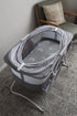 BaeBae Goods Baby Bassinet Mattress Topper, Waterproof Replacement Pad with Removable & Washable Mattress Covers (