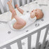 2-Inch 52x 27 Crib Mattress Topper Pad Waterproof, Memory Foam Toddler Bed Mattress Fit Baby Toddler Mattresses