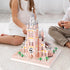 Set Micro Mini Building Blocks Pink Church Model Building Famous Architecture Model Building Kit
