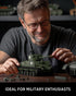 Set WW2 M4 (860 NF10313) Nifeliz Sherman Military Tank Building for Adults, Collectible Military Model Toy to Build