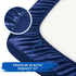Soft & Silky Satin Pack and Play Playard Sheet for Boys and Girls, Mini Crib Mattress Cover (39"x27"x5"), Navy