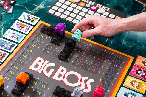 FUNKO GAMES 2-6 10+ Funko Big Boss Strategy Board Game for Players Ages