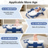 0-36 Collapsible Baby Bathtub for Newborn, Foldable Baby Bath Tub with Thermometer & Soft Floating Cushion & Drain