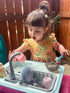 Asweets Color Changing Kitchen Sink Toys, Toddler Sink Toys with Running Water, Pretend Play Toys with Upgraded Faucet