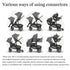 Henkgo V2 V3 V2, 1Set+2 Upper Adapter Compatible with UPPAbaby Vista and Vista and Vista Strollers/Bassinet, Toddler