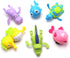 Floating Wind-up Bath Water Toys - 6 Pcs Sea Animal Bath Toy Set for Kids and Toddlers, Bathtub Playset