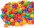 (60 Beads,4 Lacing Beads for Toddlers Stringing Strings) -Educational Montessori Preschool Activities,Toddler Sensory