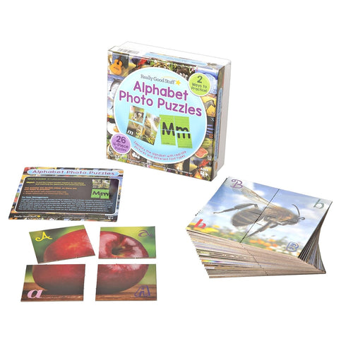 Really Good Stuff Alphabet Photo Puzzles