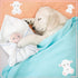 Baptism Gifts for Baby Girl Boys, Lamb Security Blanket with Christian Cross, Soft Bedtime Toy (Pink)