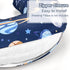Pack Set Pea Pod of Nursing Pillow Cover and Baby Car Seat Cover Infant Car Seat Canopies Cover for Newborn