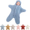Generic Baby Starfish Onesie, Thick Fleece Wearable Starfish Baby Onesie, Newborn Starfish Swaddle