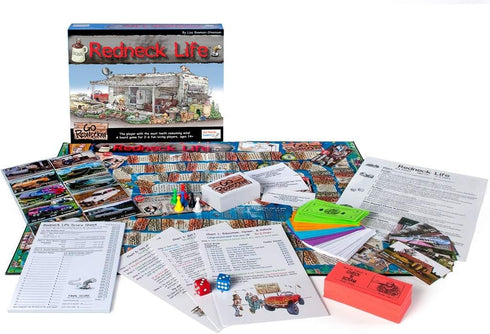 Gut Bustin' Games Redneck Life Board Game by