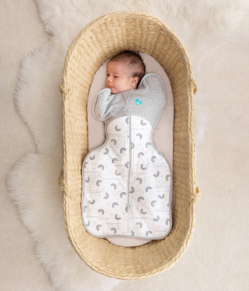 2.5 813 lbs, Love to Dream Warm Swaddle UP TOG Baby Sleep Sack for Autumn & Winter | Arms Up Position