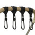 LenDLY 4-Pack Baby Stroller Hooks for Bags - Heavy Duty 2.48" Universal Carabiner