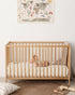 52''x28'' 2 Pack(Roman Blissful Diary Muslin Crib Sheets for Girl Boy, Boho Neutral Soft Cotton Baby Sheet for Standard
