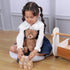 8 Inches Apricot Lamb Toys Plush Brown Teddy Bear Stuffed Animal Soft Cuddly Perfect for Child