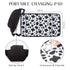 Pack Pack Pripher Small Diaper Bag with Portable Changing Pad, Crossbody Diaper Bag with Wipes Pocket for Mom and Dad