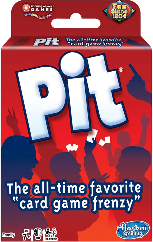 Winning Moves Pit Card Game, Corner The Market Game for 3 to 8 Players, Ages 7 and Up