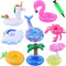 Blovec Inflatable Drink Floats, 8 Pack Inflatable Drink Holders, Cup Coasters for Summer Pool Party