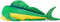 ZHONGXIN MADE 17 inch Fish Stuffed Animal - Deep Sea Ghost Saury Giant Fish Pillow, Mahi Mahi Ghost Pipe Fish Plush