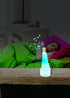 Lexibook Frozen Nightlight and Speaker for Children's Room, Color Change, Soft Light, Battery Operated (Blue/White)