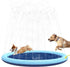 Splash Sprinkler Pad for Dogs Kids, Non-Slip Pet Thickened Durable Wading Bath Pools