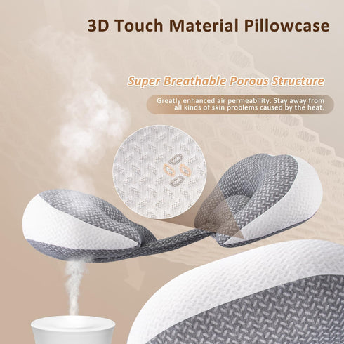 Chilling Home Pregnancy Pillow for Sleeping Portable, Maternity Pillow for Side Sleeper, Travel Wedge Pillow, Body
