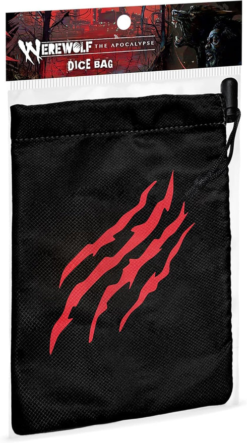 Werewolf: The Apocalypse 5th Edition Roleplaying Game Dice Bag - RPG Accessory to Protect, Hold & Transport Dice