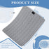 34.2x50 Grounding Mat Cotton Bed Pad Silver Fiber Quilted Grounded Play Mat in Earth Connected Cloud Bedding with Cord